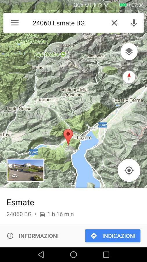 Vila La Casa Delle Fate Solto Collina Exteriér fotografie
